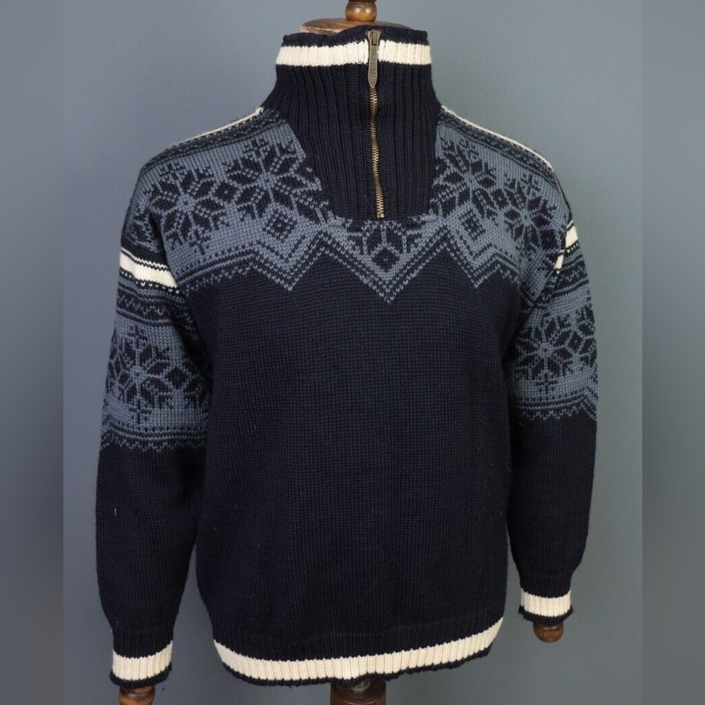 Dale of Norway Black and Gray Sweater
